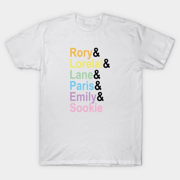 Names T-Shirt by We Love Gifts